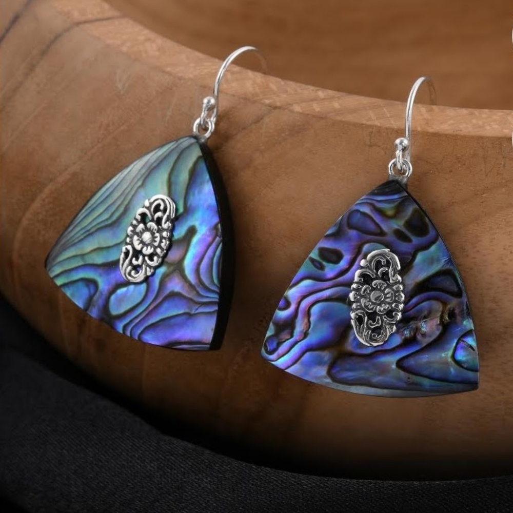 NEW Abalone Shell Earrings